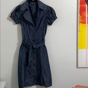 Anthropologie Level 99 Denim Dress